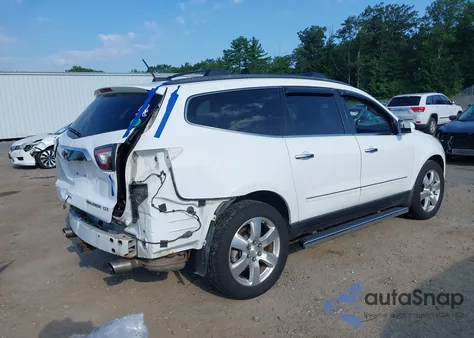 2016 Chevrolet Traverse Ltz из США, поврежденный, VIN 1GNKVJKD4GJ289704